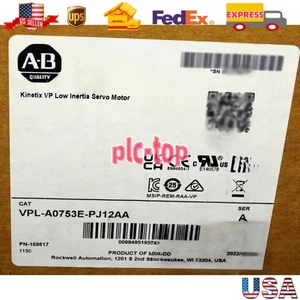 Sealed Allen Bradley VPL-A0753E-PJ12AA Kinetix Servo Motor   US Free Tax - Picture 1 of 6