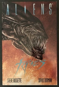 DARK HORSE COMICS ALIENS TRIBES COPERTINA RIGIDA FIRMATA E DISEGNATA DAVID DORMAN 1992 - Foto 1 di 4