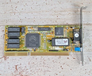 OAK OTIVGA OTI067 067 16-Bit ISA Graphics Card Board 1991 90s PC - Works Tested - Picture 1 of 8