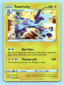 Pokemon SWSH03: Darkness Ablaze Toxtricity 063/189 - Imagen 1 de 2