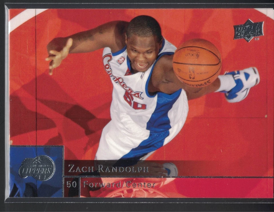 2009-10 Upper Deck Zach Randolph #76 Los Angeles Clippers - Image 1 of 1
