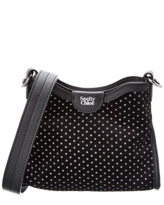 Bolso de hombro See By Chloé Joan de cuero negro para mujer Foto 1 de 4