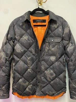 Rag & Bone Camouflage Down Jacket S/M Excellent - Image 1 of 4