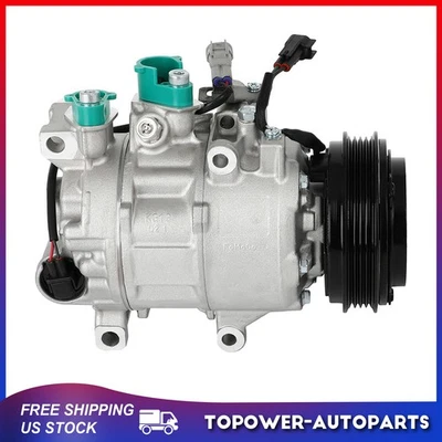 Compresor de aire acondicionado con embrague para Ford Focus 2,0 L 2015 2016 2017 2018 Foto 1 de 4