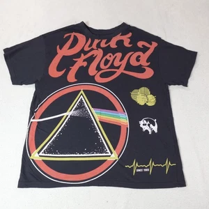 T-shirt Pink Floyd uomo extra large nera lato scuro della luna grafica rock tee - Foto 1 di 12