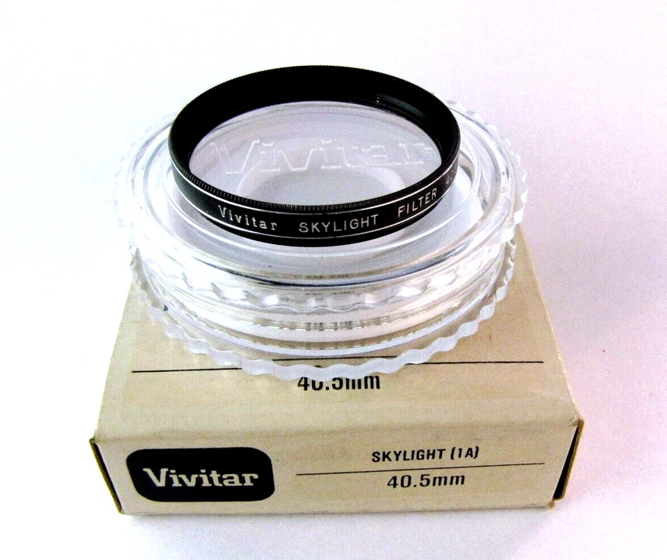 Vivitar Photo Filter 40.5mm Skylight 1A Circular - NEW - Image 1 of 2