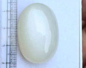 90,50 CT 23*34,5 MM 100 % NATURAL SEDOSA PIEDRA LUNAR OVALADA CABUJÓN PIEDRA PRECIOSA - Imagen 1 de 5