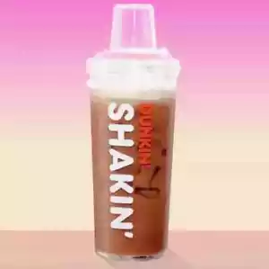 New Sabrina Carpenter Dunkin' Donuts Shakin' Espresso Shaker - Picture 1 of 2