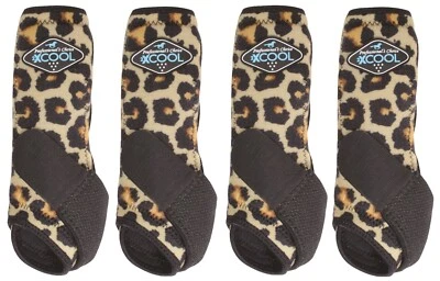 Professional's Choice 2xCool Botas Medicinales Deportivas Valor Paquete de 4 Guepardo Medianas Foto 1 de 4