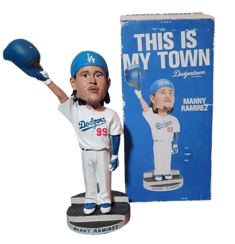 Manny Ramirez This Is My Town Dodgertown Bobblehead (2009) Pre-owned Cover