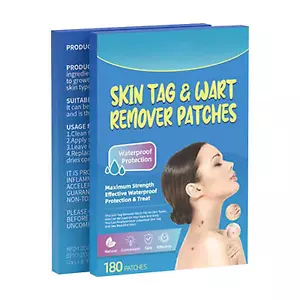 180pcs Skin Tag Remover Patches Quick Effective Mole Wart Removal Pad Sticker - Foto 1 di 10