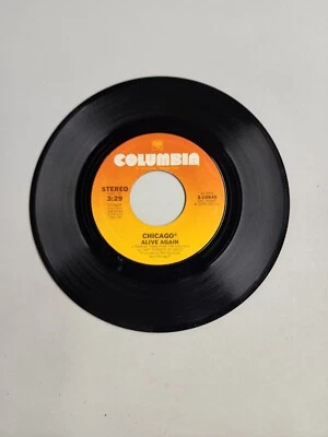 Chicago - Alive Again - Columbia (45RPM 7”)(AA46)  - Image 1 of 3