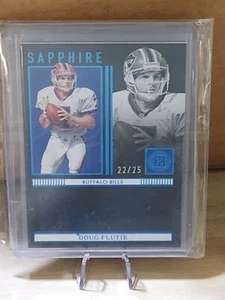 2023 Encased Doug Flutie Sapphire 22/25 Buffalo Bills - Imagen 1 de 2