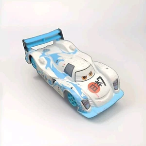 Disney Cars Ice Racer Shu Todoroki Figure #7 Diecast Car 1:55 Mattel FREE POST - Picture 1 of 9