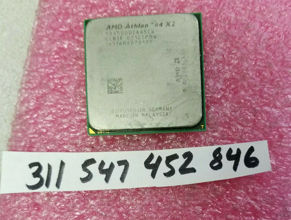AMD Athlon 64 X2 5000+ - ADA5000IAA5CS   SOCKET AM2 DESKTOP CPU  - Image 1 of 1