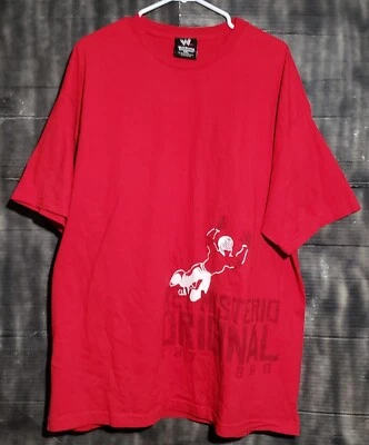 Редкий винтажный Rey Mysterio оригинальный 619 Wrestlemania 21 апреля 3 2005 мужской размер 2XL - Изображение 1 из 4