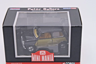 CORGI TOYS MINI MANIA * PETER SELLERS MORRIS MINI COOPER * WICKER WORK *  1:36 - Bild 1 von 4