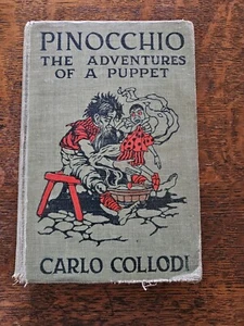Pinocchio: Adventures of a Puppet Carlo Collodi Early Ed. A. L. Burt Company  - Picture 1 of 14