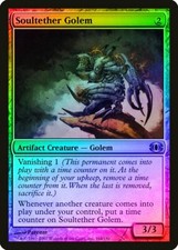 Soultether Golem FOIL Future Sight PLD Artifact Uncommon MAGIC CARD ABUGames