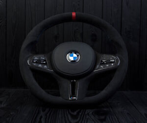 BMW Steering Wheel 2020 G30 G20 G38 G12 G05 M850I X7 X6 ALCANTARA Carbon Fiber