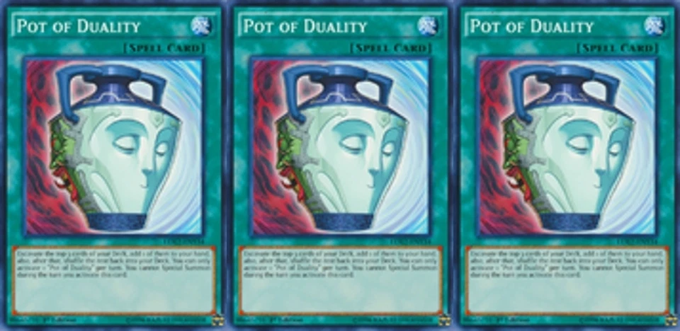 Pot of Duality Ledd- A / Ldk2- YS17 / SDHS 1st x 3 MINT YU-GI-OH! - Image 1 of 1