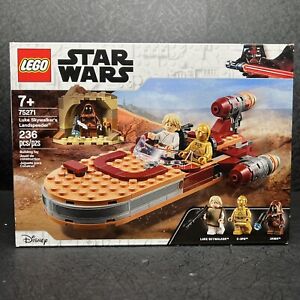 LEGO Star Wars Luke Skywalker's Landspeeder (75271) 236 Pieces Factory Sealed