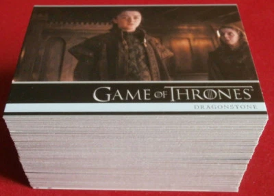 GAME OF THRONES - Season 7 - Complete Base Set - 81 cards - Rittenhouse 2018 - Image 1 of 4