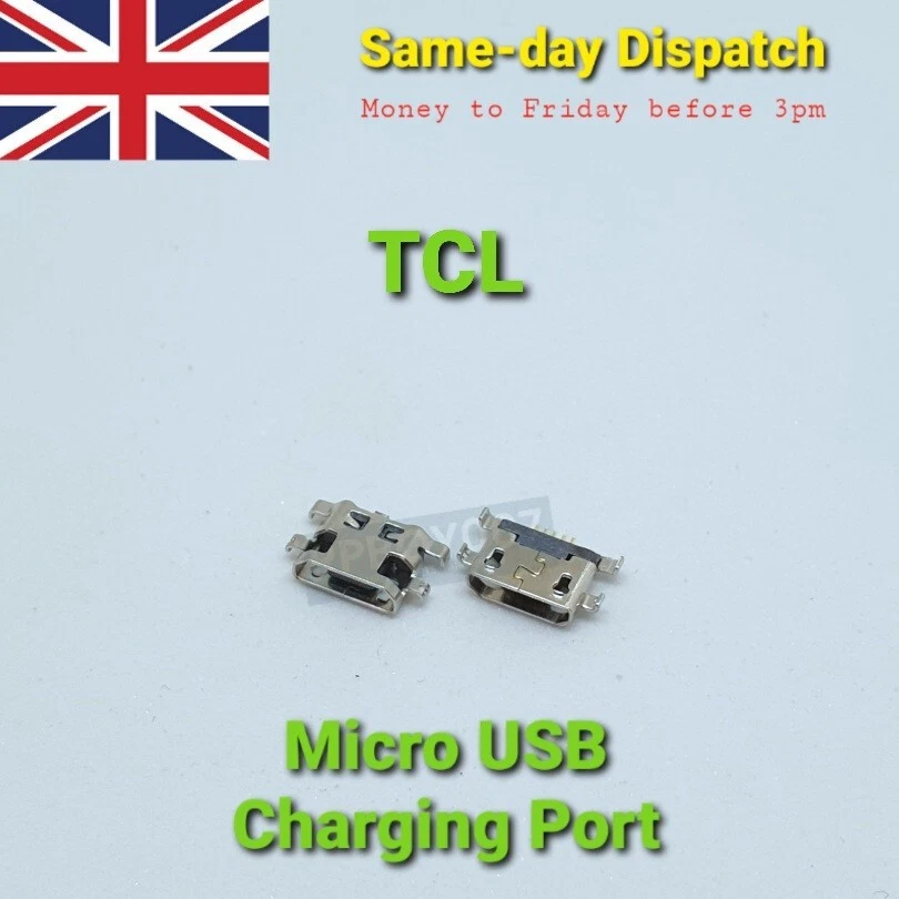 ALCATEL TCL 403 Micro USB Charging Port Power Jack Connector T431U, T431D, T431E, T431A