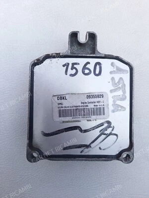 09355929 DBKL DELPHI DELCO HSFI-C CENTRALINA MOTORE ECU OPEL ASTRA ZAFIRA 1.4 I - Immagine 1 di 4