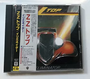 ZZ Top Eliminator CD Early Japanese Pressing With OBI WPCP-3987 - Picture 1 of 3