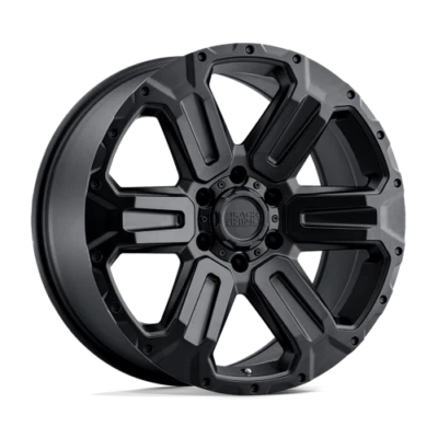Black Rhino Wanaka Matte Black Wheels: 20x9, 6x139.7/6x5.5, 40 mm - Image 1 of 4