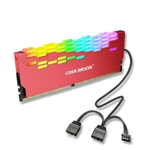For COOLMOON RA-2 Longjia Memory Heat Sink 5V ARGB Divine light synchronization - Picture 1 of 6
