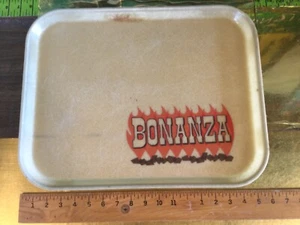 VINTAGE BONANZA RESTAURANT GLASFASER SERVIERTABLETT 17 ZOLL BREIT - Bild 1 von 12