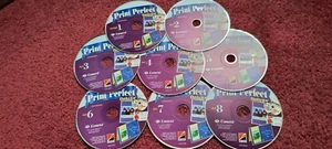 Print Perfect Deluxe 8 CD Set, 2005, Cosmi Clip Art - Photo 1/7