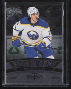 Owen Power 2022-23 UD Extended Series 2006-07 Black Diamond Retro #BD-39 - Picture 1 of 2
