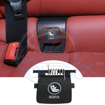 1x Tapa de montaje isofix asiento trasero negro para BMW G02 F98 F97 X4 X3M X4M 2018-2021 Foto 1 de 4