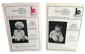 Konvolut/2 Glocken Keramik Puppenmuster P-2259 & RP2503B - Bild 1 von 3