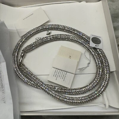 Collar Atelier Swarovski Cristal Refuerzo Chapado en Paladio Christopher Kane Foto 1 de 4