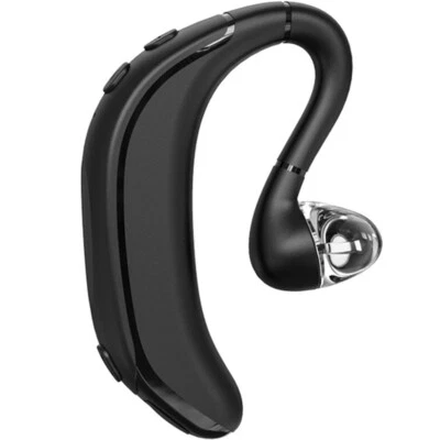 Wireless Bluetooth Headset Hands-free Earpiece Driver Trucker Earphone with Mic - Image 1 of 4