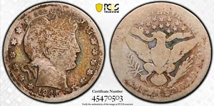 1915-D Barber Quarter PCGS FR02 Lowball Silver Quarter - Picture 1 of 3