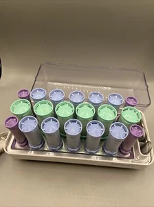 Remington Hot Rollers Curlers 3 Sizes, 20 Rollers H-1046 - Picture 1 of 5