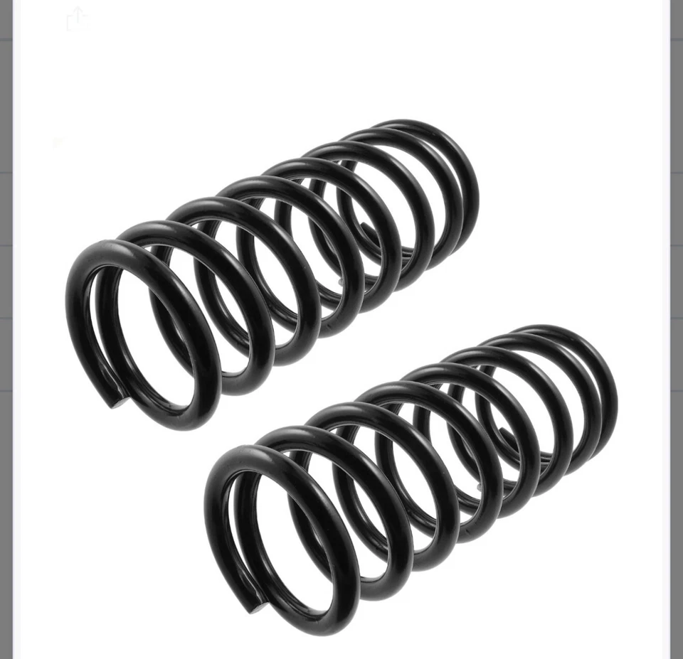 Juego de muelles helicoidales delanteros TRW 81324 | Se adapta a Dodge Ram 3500 04-07 Foto 1 de 3