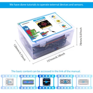 BBC Micro:Bit V2 Ultimate Starter Kit , Programming, Coding for Kids Teens - Picture 1 of 8