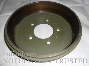 FRONT REAR BRAKE DRUM JEEP MAHINDRA CJS CJ340DP CJ540DP CL340DP MM540 - Picture 1 of 10