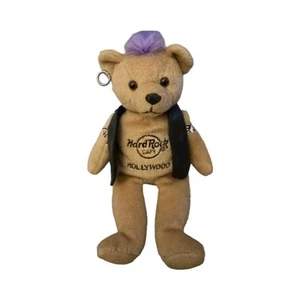 Hollywood Hard Rock Cafe Teddy Bear 2008 Plush Collectable - Picture 1 of 3