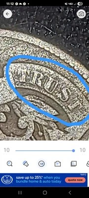 1867 Doubled Die Obverse Two Cent! - Image 1 of 4