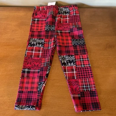 Pantalones Legging Ralph Lauren Niños Pequeños Vacaciones Rojo Negro 24 Meses Elastizados Nuevo con Etiquetas Foto 1 de 4