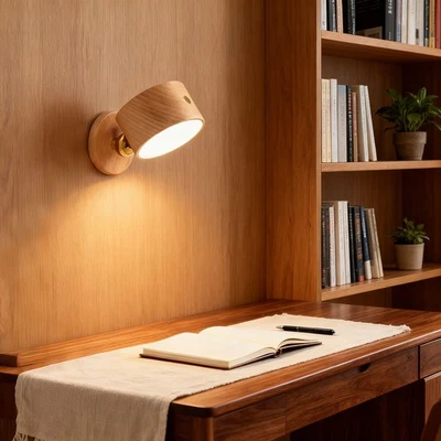 1/8 Pack LED Magnetic Wall Sconce Lights USB Rechargeable Wall Mounted Lights - Image 1 of 4