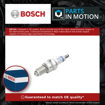 Spark Plugs Set 4x fits FIAT CINQUECENTO 7 9 91 to 98 Genuine Bosch Guaranteed - Image 1 of 4