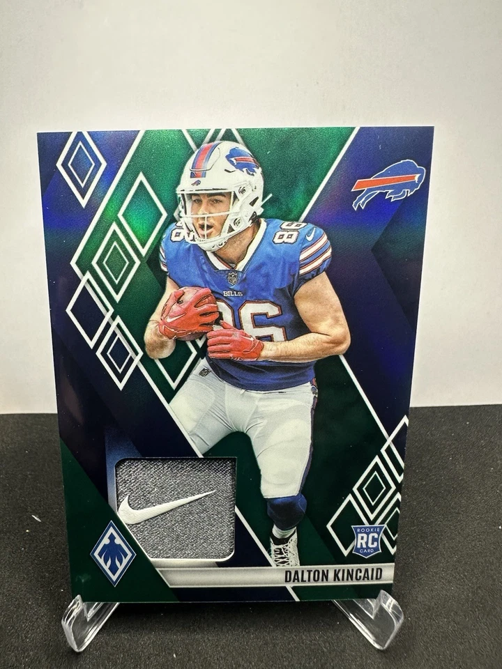 2023 Panini Phoenix Dalton Kincaid Rookie Memoribilia /10 #RME-DK Nike Logo - Image 1 of 2